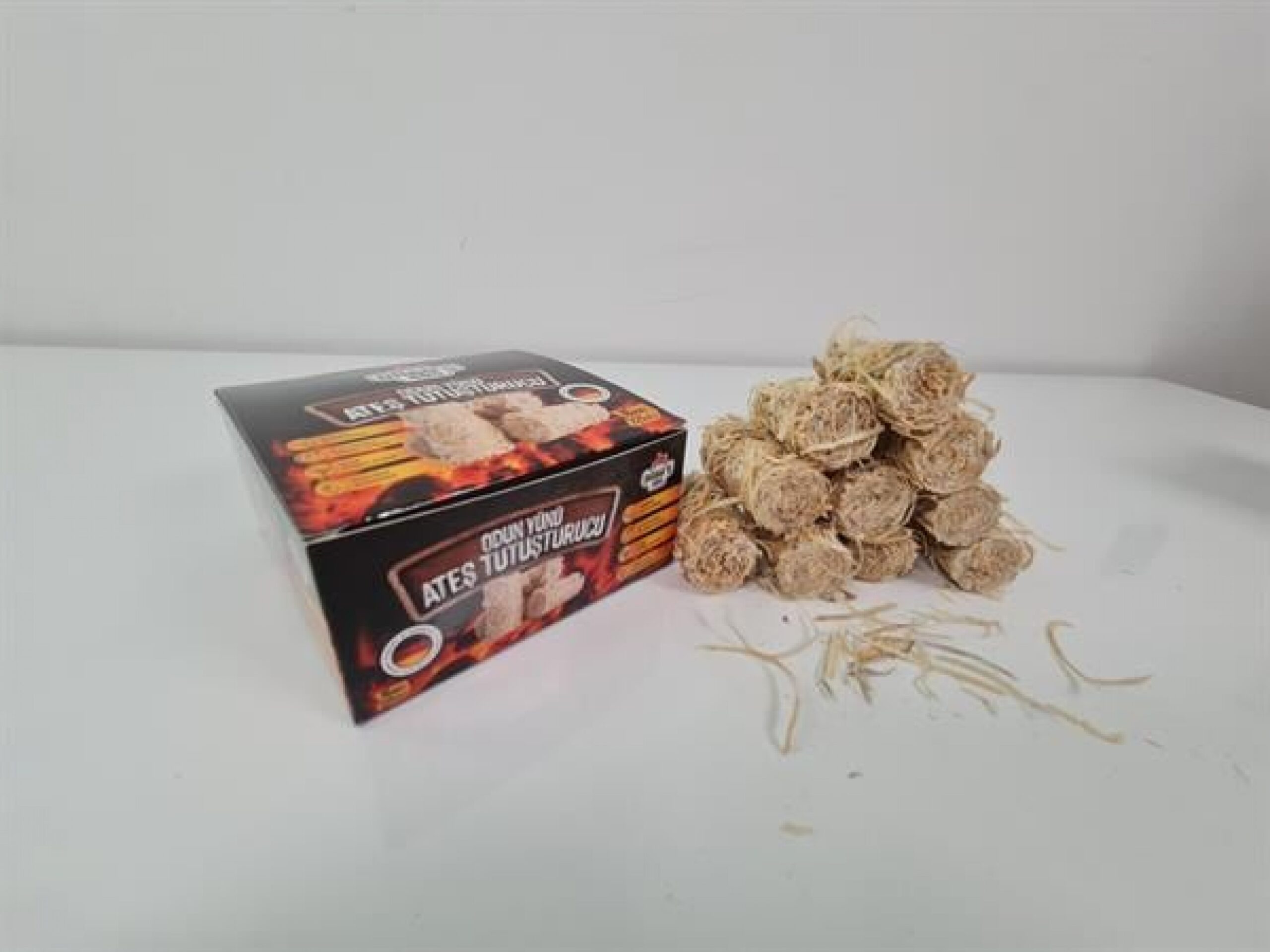 ODUN YÜNÜ TUTUŞTURUCU / BBQ, MANGAL, SOBA, ŞÖMİNE TUTUŞTURUCU / 16 ADET-225 GR / BABA’S BBQ